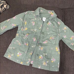 Floral Green Kids Jacket by GAP